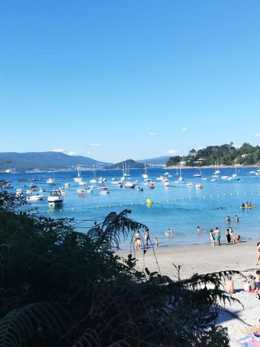 Apartamento Illa De Tambo Marín Esterno foto